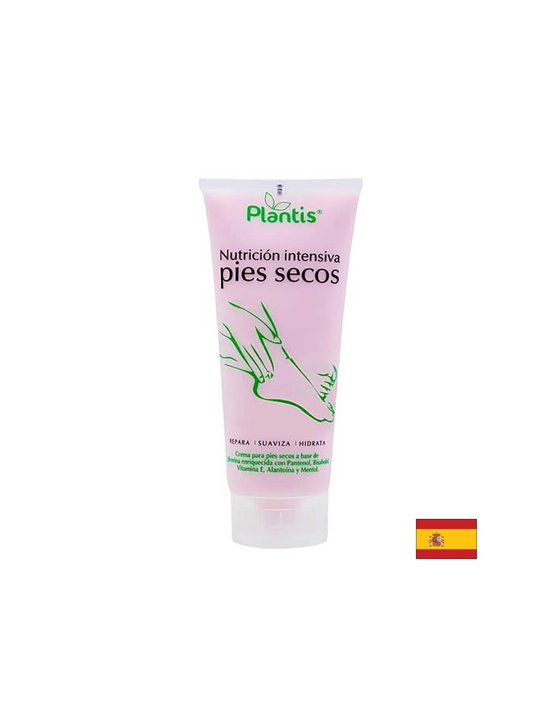 Pentru tocuri uscate si crapate (Ingrijire intensiva) - crema hidratanta - Nutricion intensiva pies ecos Plantis® - 200 ml