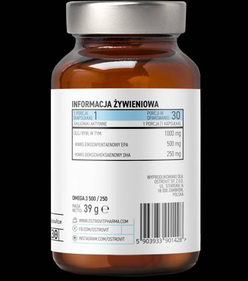 Omega 3 500/250 30 capsule de gel