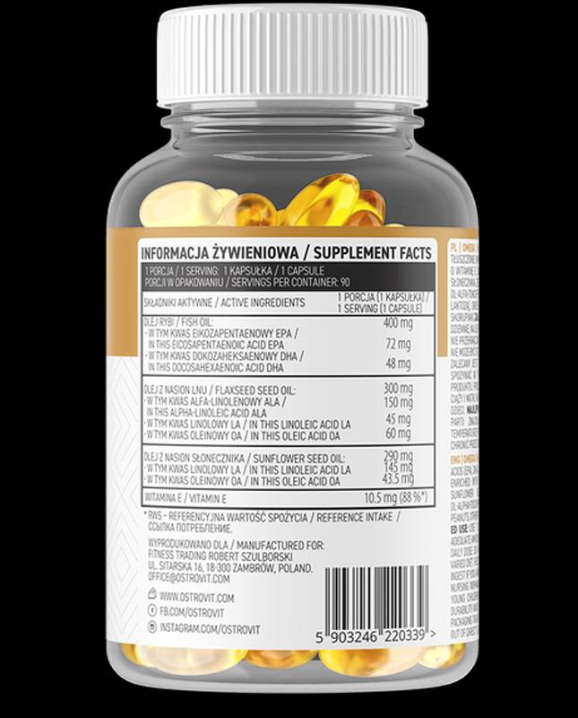 Omega 3-6-9 - 90 capsule de gel
