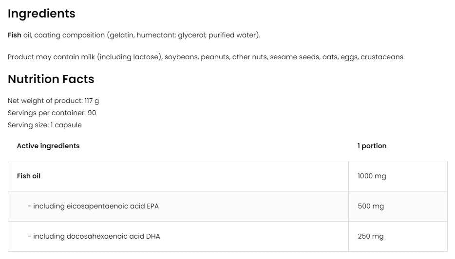 Omega 3 Extreme | 75% EPA + DHA - 180 capsule moi