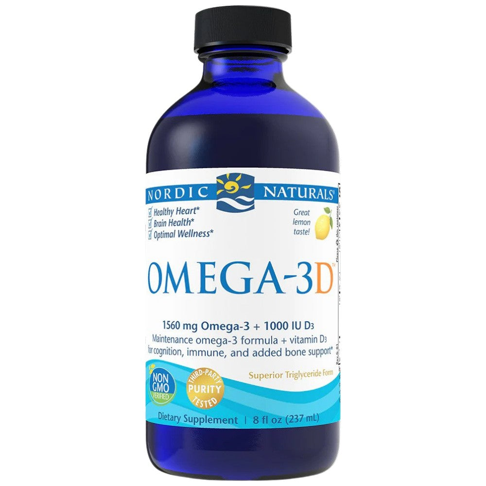 Omega-3D lichid 1560 mg - 237 ml