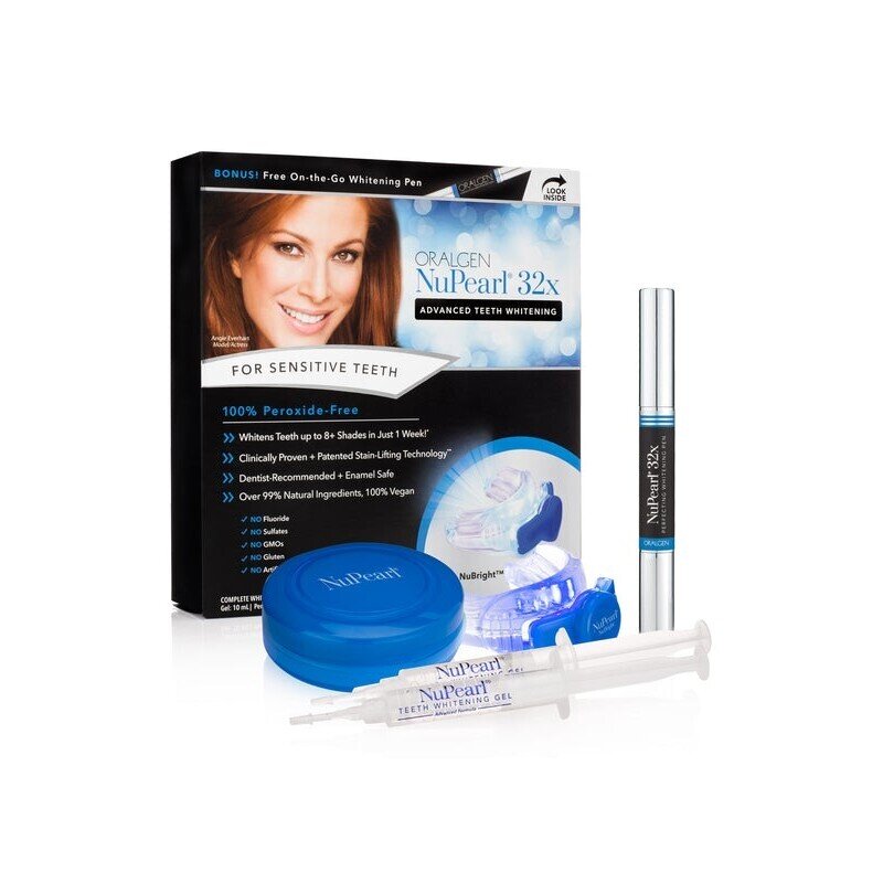 Oralgen NuPearl 32x Advanced Teeth Whitening System - Sistem de albire a dintilor