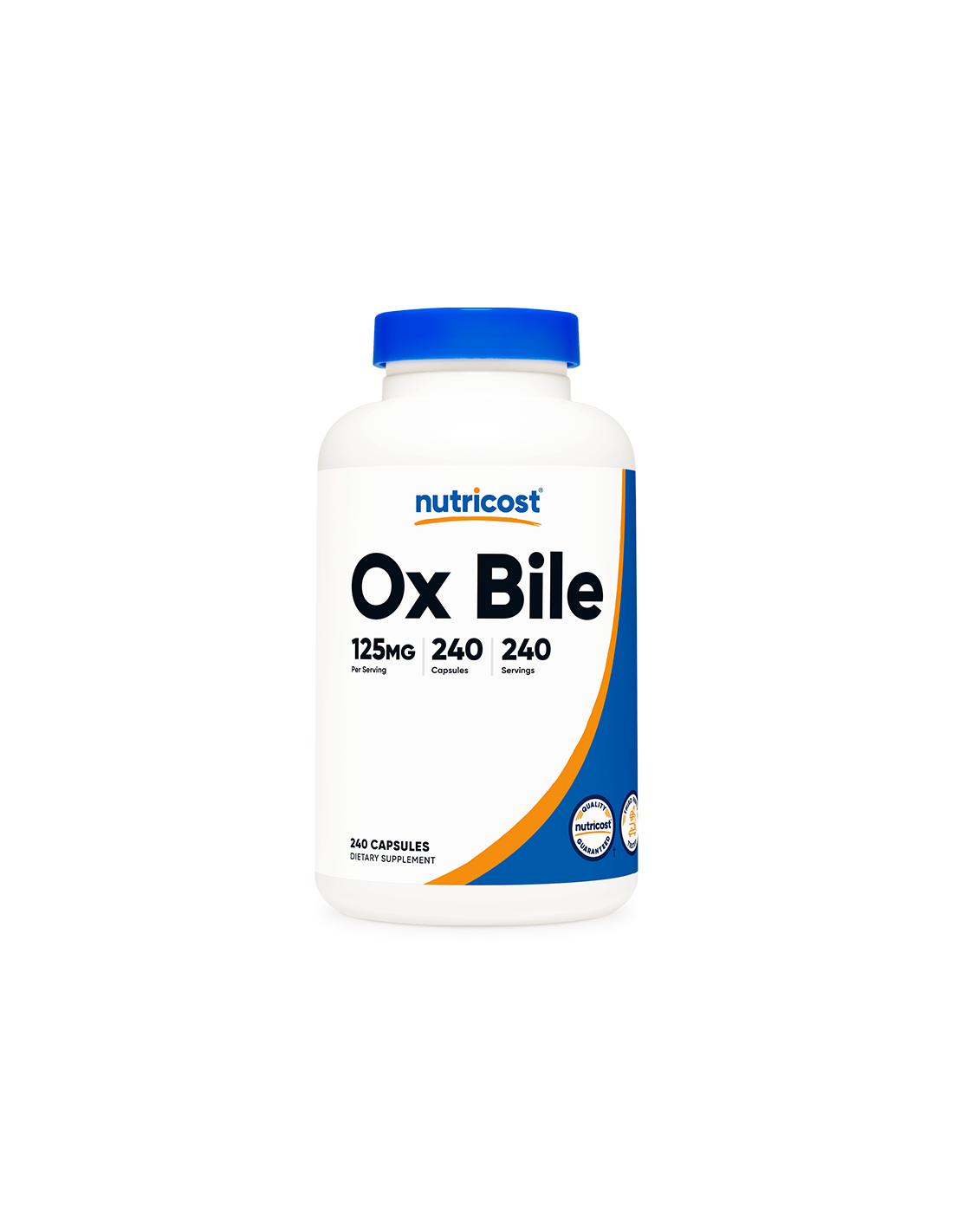 Digestie - Ox Bile (Ox Bile), 240 capsule Nutricost