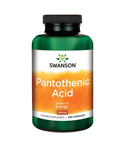 Acid pantotenic 500 mg - 250 capsule