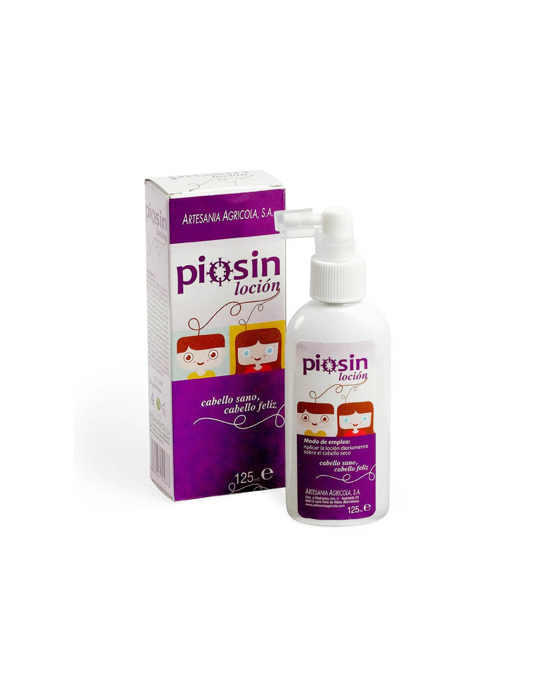 Piosin locion - Lotiune impotriva paduchilor, 125 ml Artesania