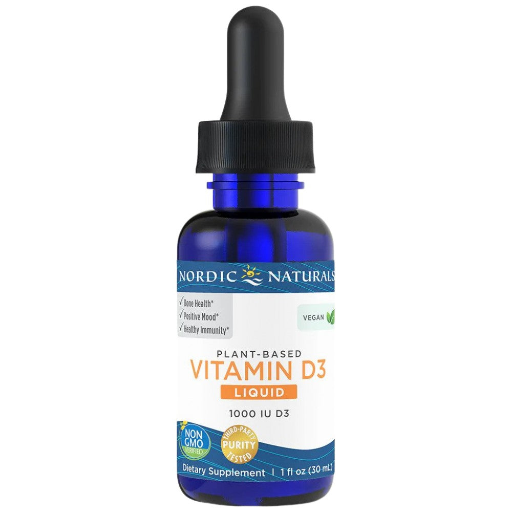 Lichid de vitamina D3 pe bază de plante - 30 ml