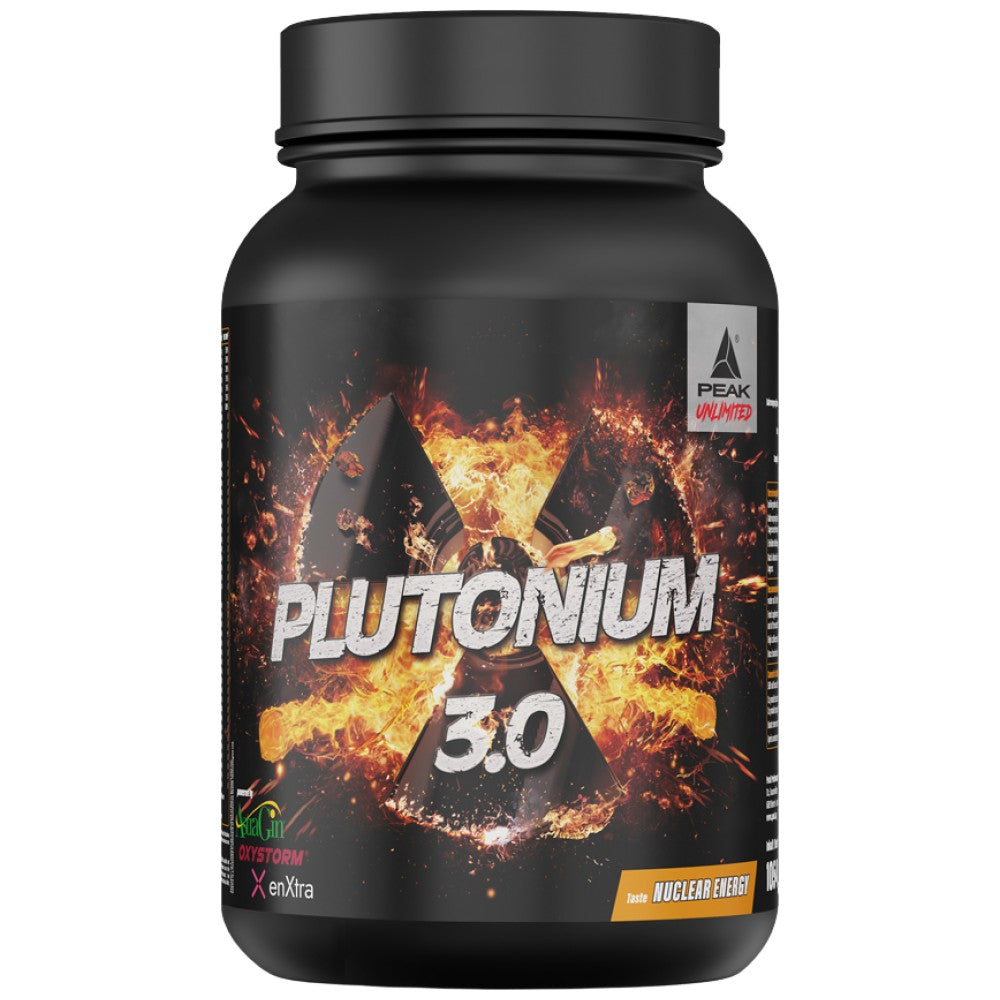 Plutoniu 3.0 | All-in-One Pre-antrenament - 1054 grame + 63 capsule