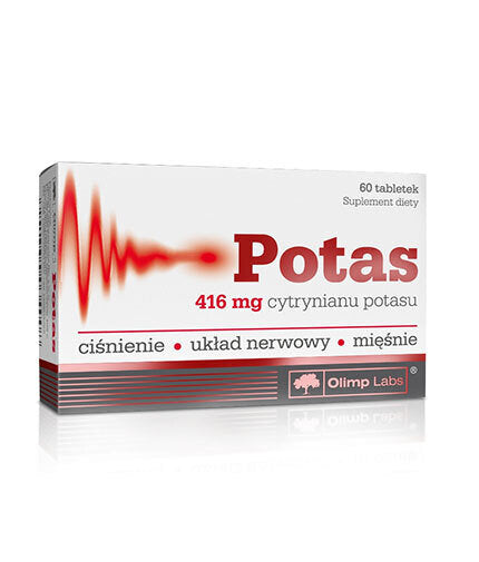 CITRAT DE POTASIU / Potas 416mg. 60 de file. OLIMP