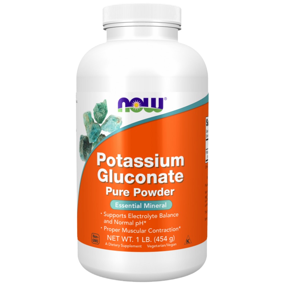 Pulbere de gluconat de potasiu - 454 grame