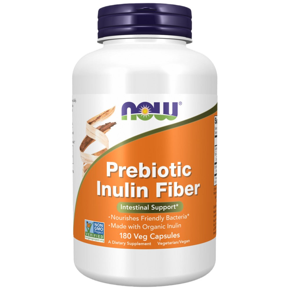 Fibră de inulină prebiotică FOS - 180 capsule