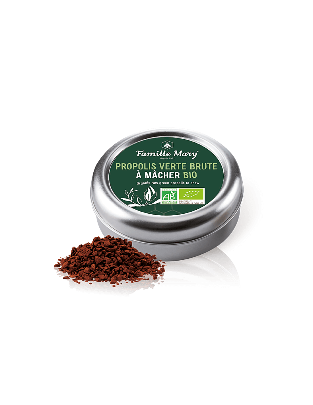 Propolis verde crud organic pentru mestecat - Propolis Verte Brute À Màcher Bio, 10 g