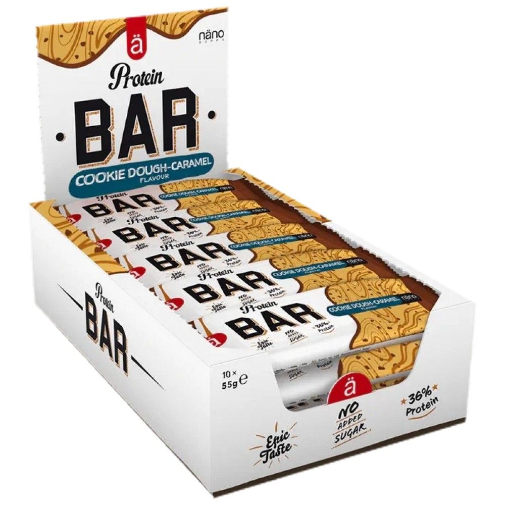 Baton de proteine | Fara zahar adaugat - 15 x 55 grame