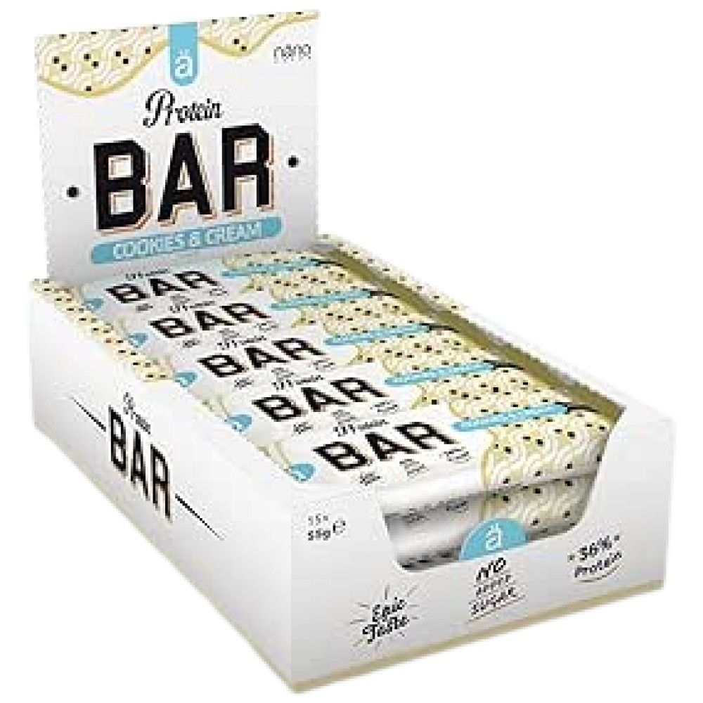 Baton de proteine | Fara zahar adaugat - 15 x 55 grame
