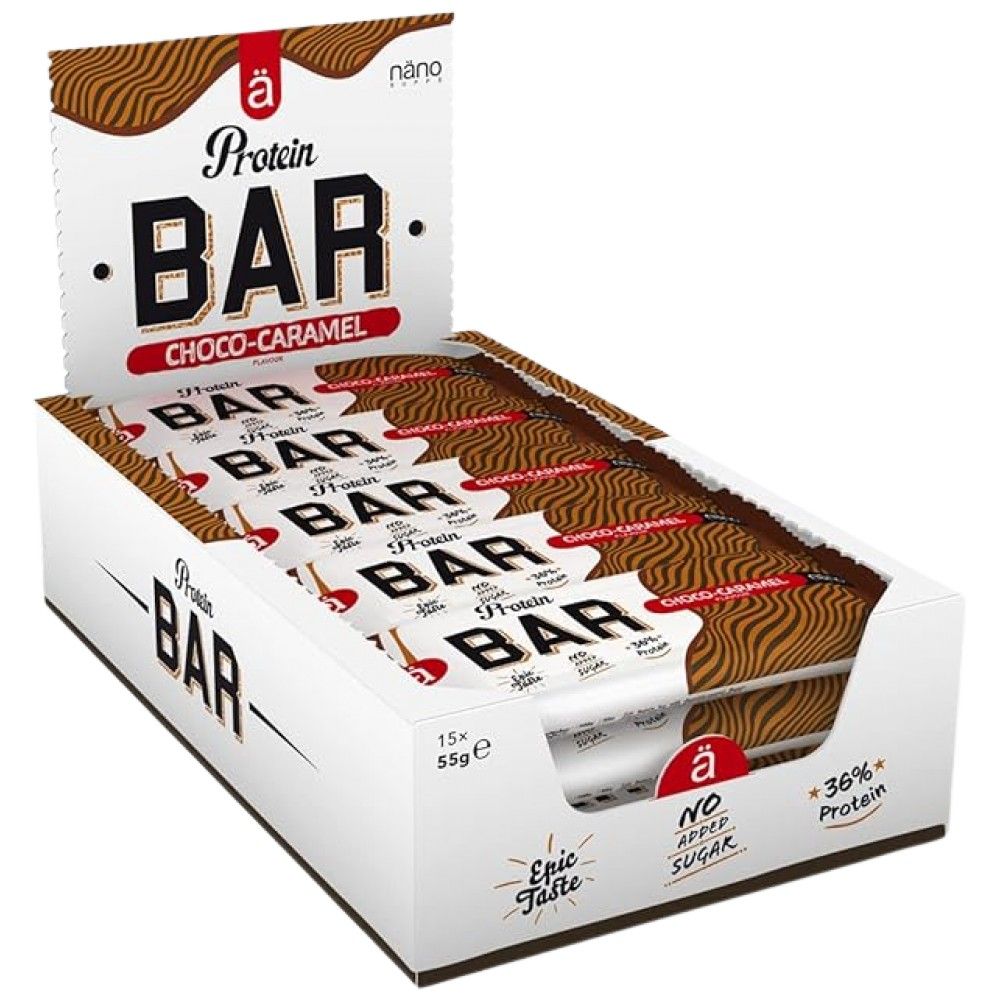 Baton de proteine | Fara zahar adaugat - 15 x 55 grame