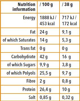 Pops cu proteine | cu 26% proteine - 38 de grame