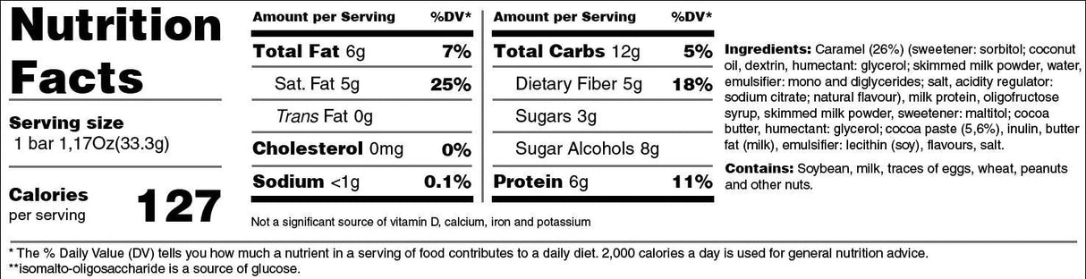 Protein Softy Bar | Fara zahar adaugat - 33,3 grame