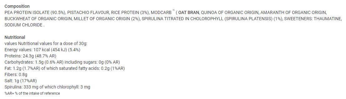 Proteine Vegan | Tri Sources - 1500 de grame