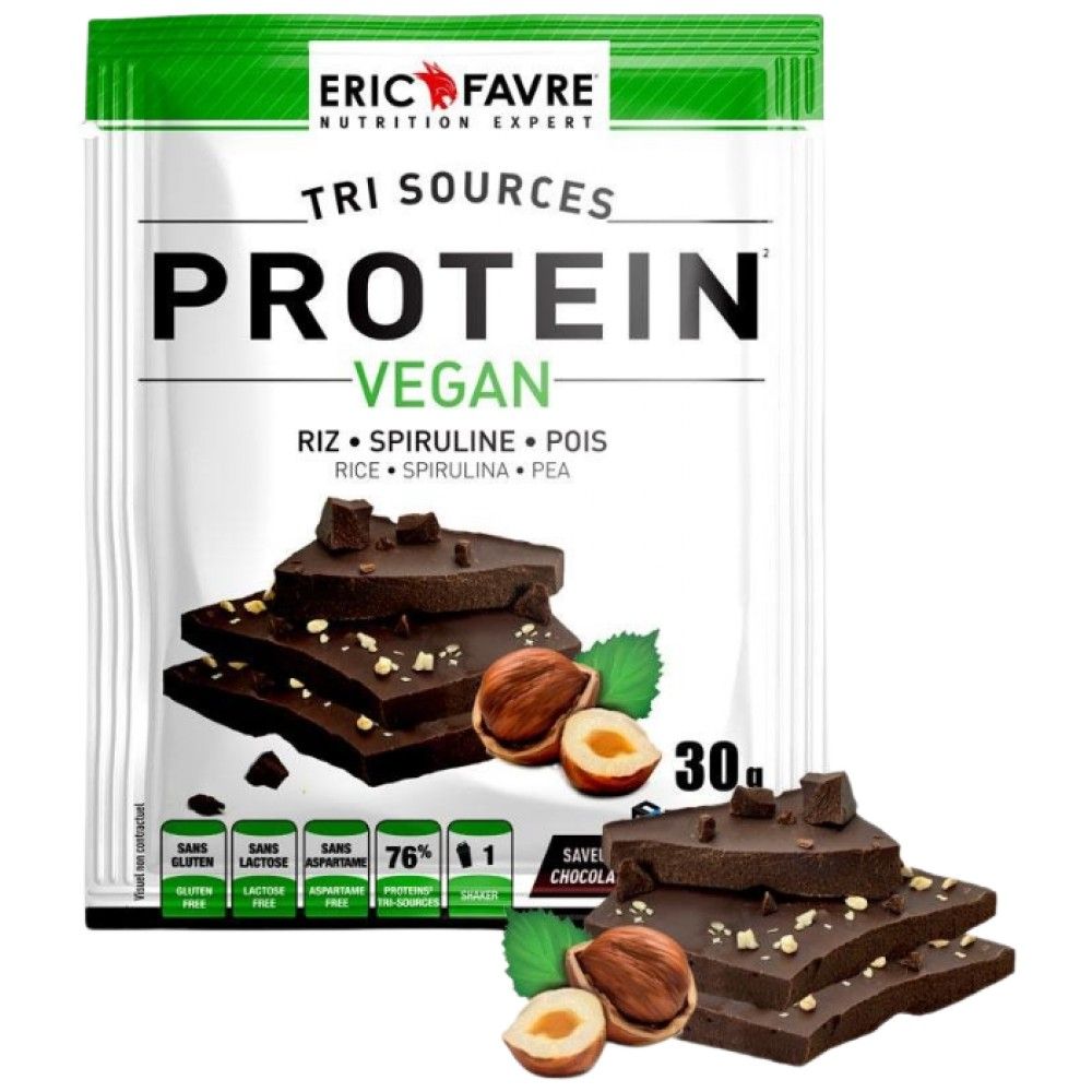 Proteine Vegan | Tri Sources - 30 de grame
