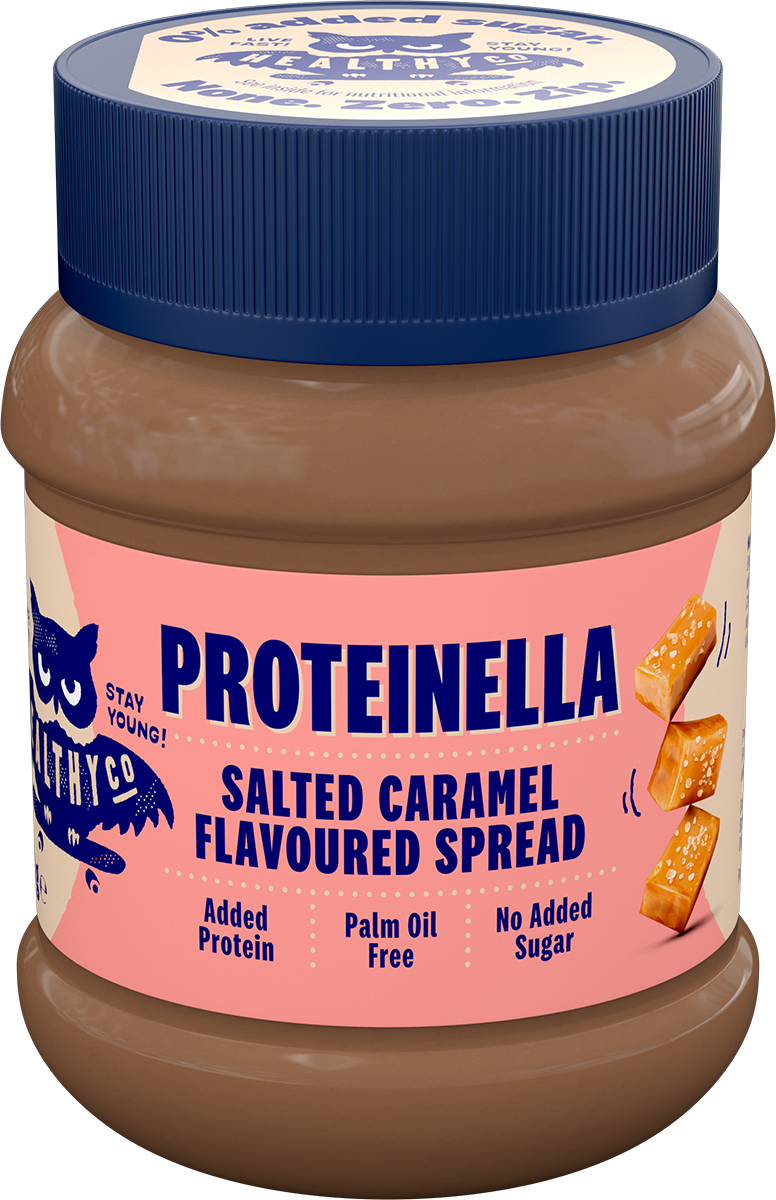 Caramel sărat Proteinella 400 g - fără adaos de zahăr și fără ulei de palmier