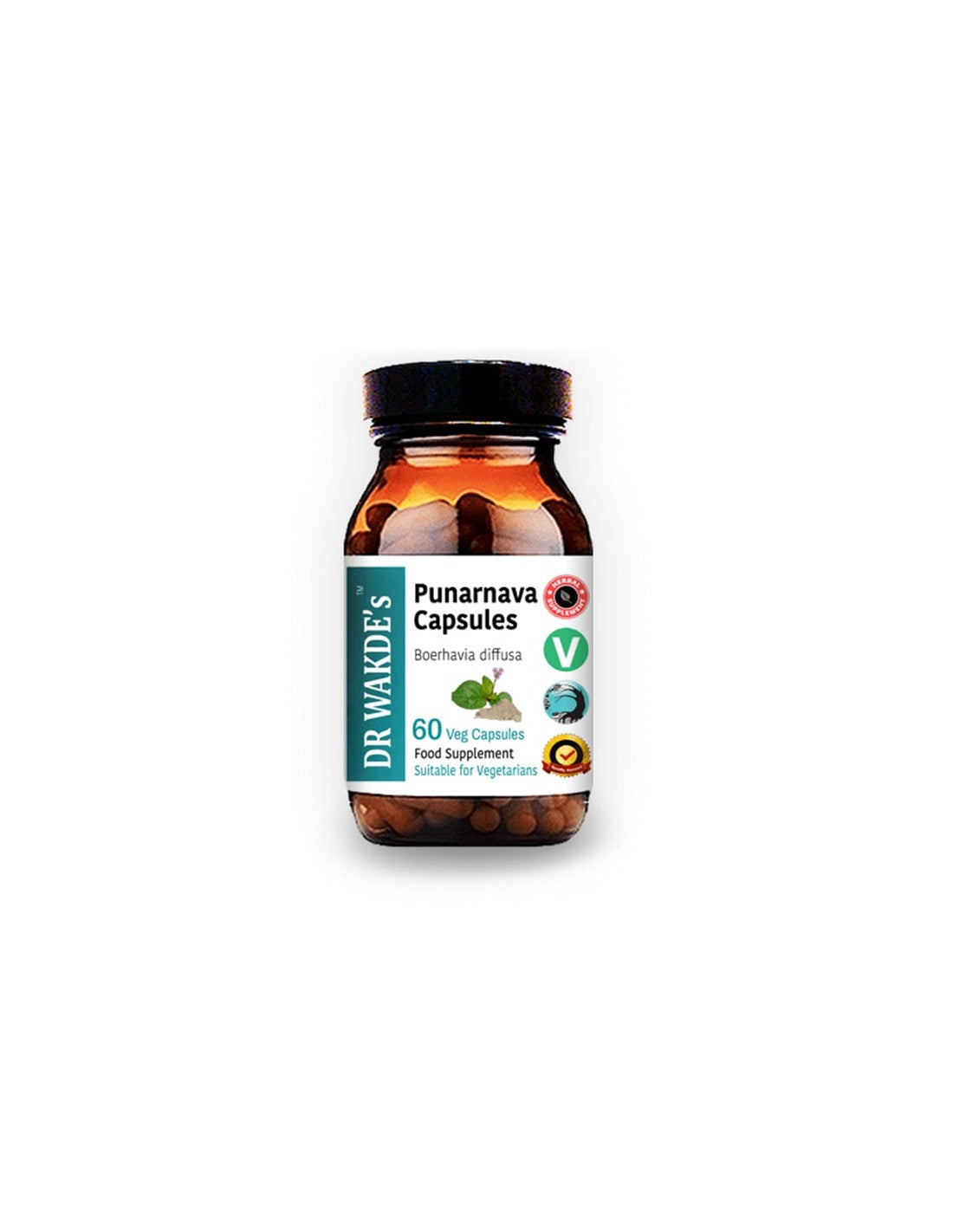 Punarnava / Punarnava Ayurveda, 60 capsule DR WAKDE's