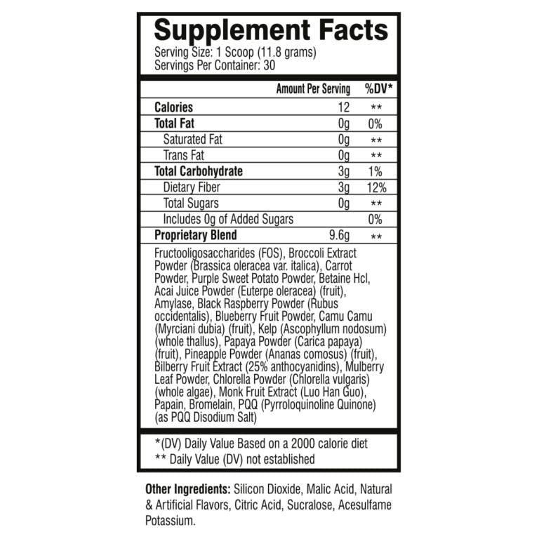 Pură | Formula Fruits & Greens - 354 grame