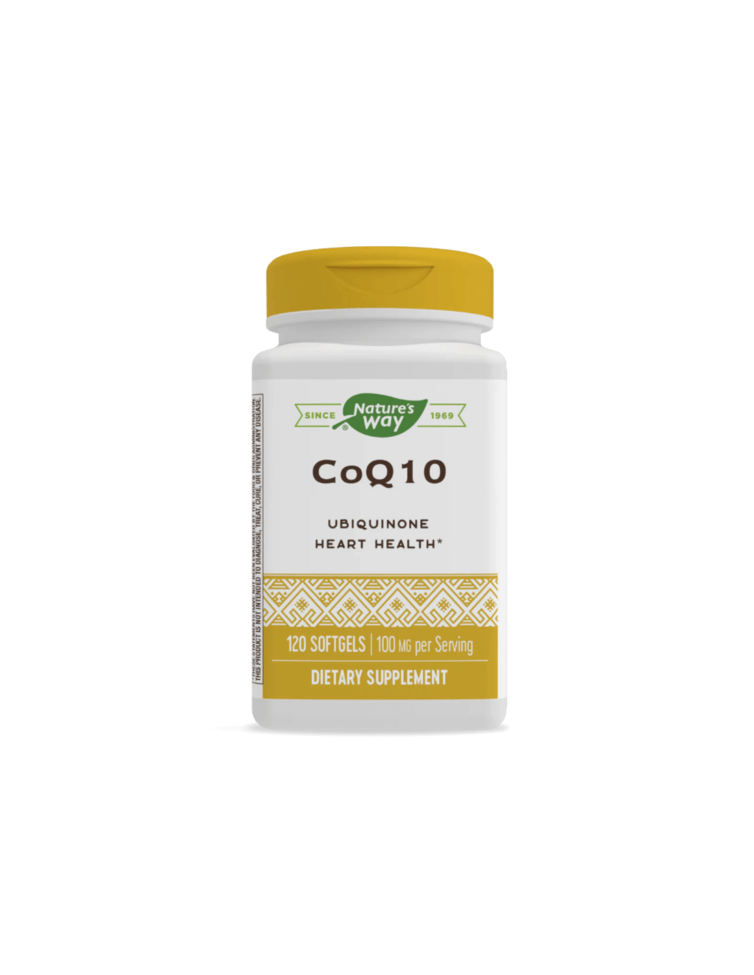 Coenzima Q10 (Ubichinonă) pentru o inimă sănătoasă, 100 mg, 60 capsule moi