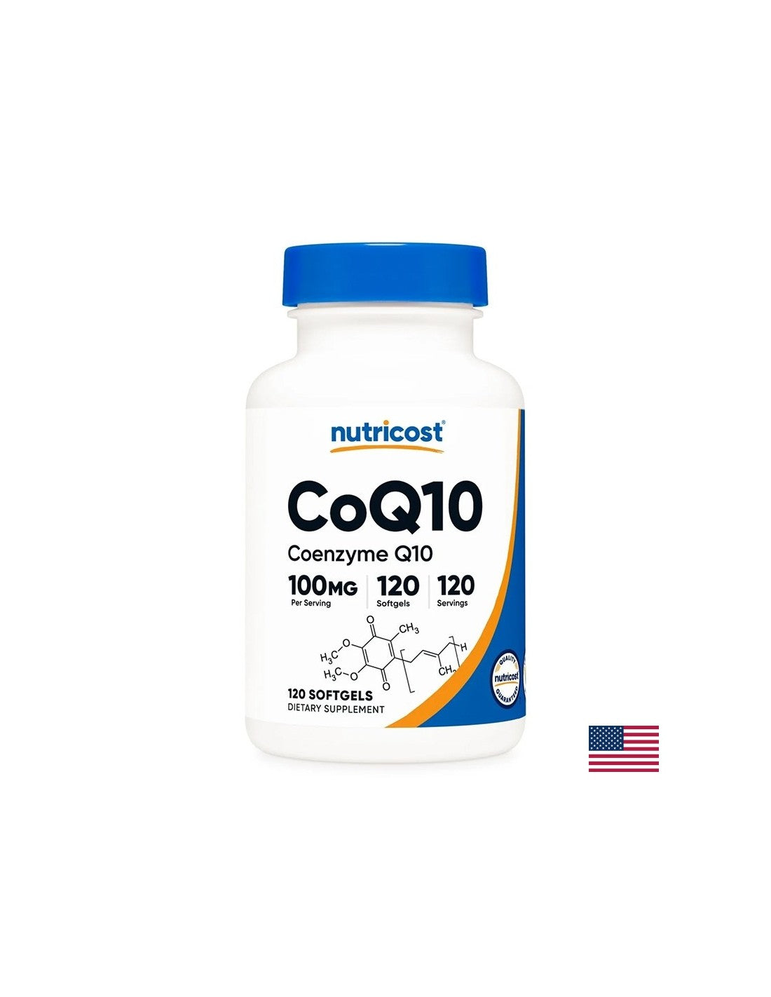 Pentru o inimă sănătoasă și energie - Coenzima Q10, 120 capsule softgel
