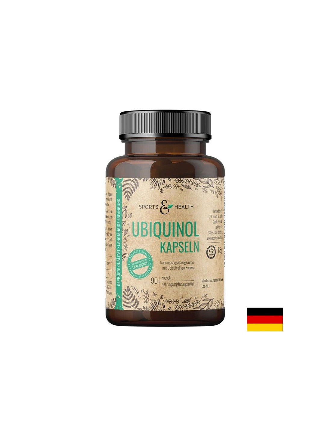 Sănătatea inimii și energie - Ubiquinol QH, 100 mg x 90 capsule