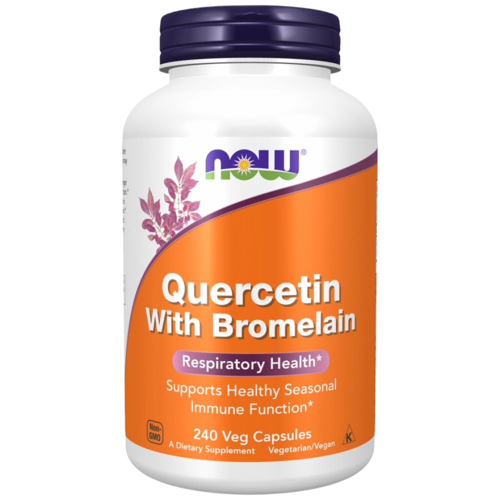 Quercetină cu bromelaină - 60 capsule