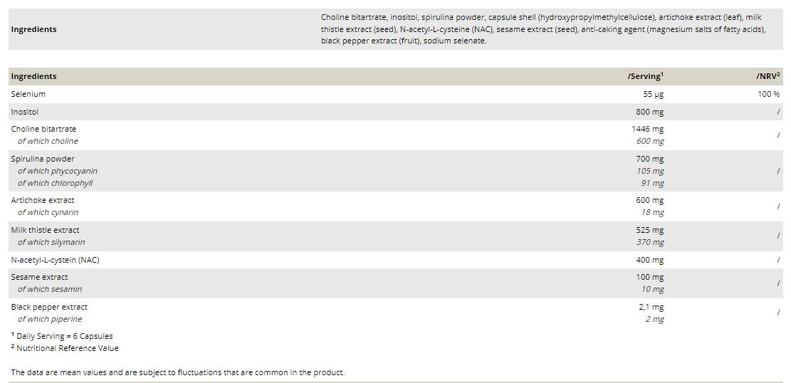 Suport pentru ficat 90 capsule