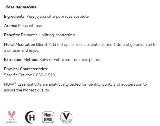 Ulei absolut de trandafir | Rosa Damascena - 30 ml