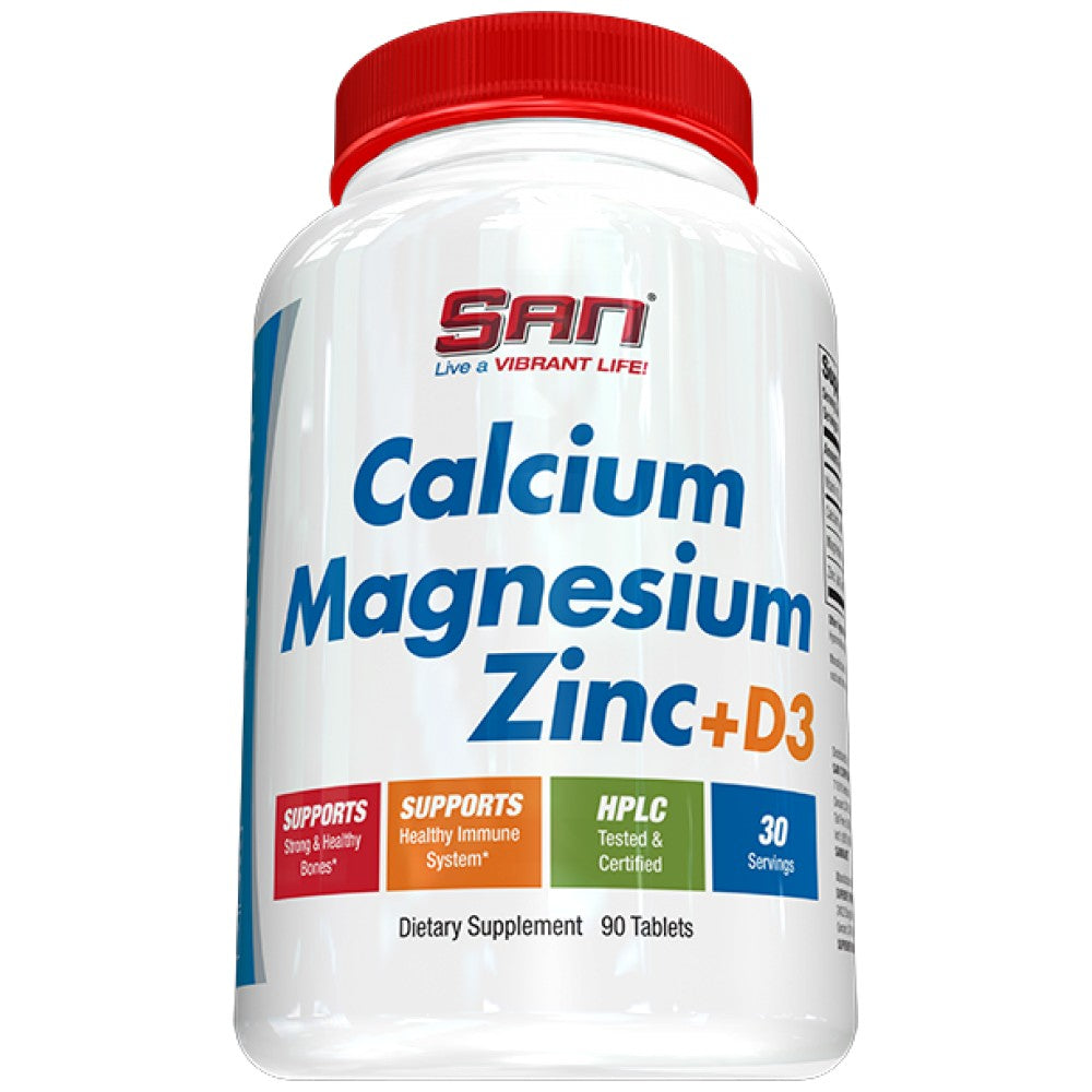 Calciu Magneziu Zinc + D3 - 90 Tablete
