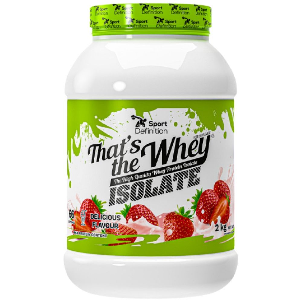 Acesta este The Whey ISOLATE - 2000 de grame