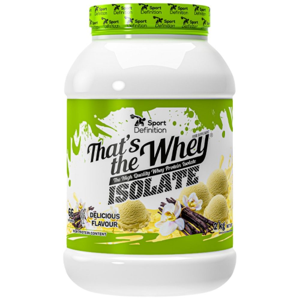 Acesta este The Whey ISOLATE - 2000 de grame