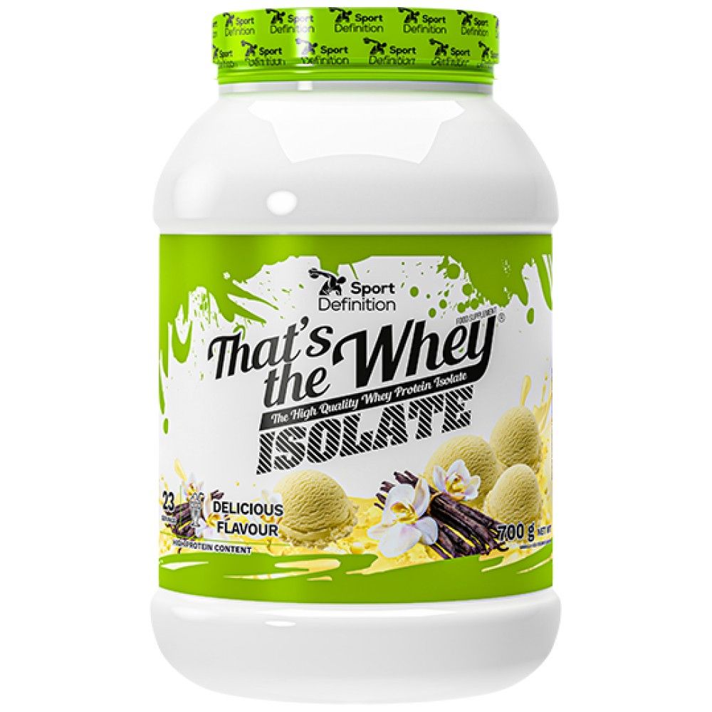Acesta este The Whey ISOLATE - 700 de grame