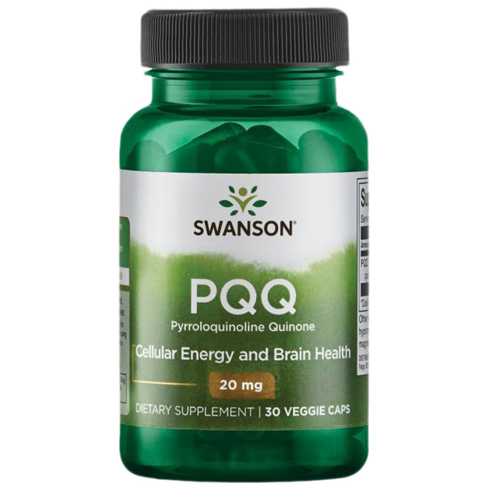 PQQ 20 mg / Pirolochinolină Chinonă - 30 capsule
