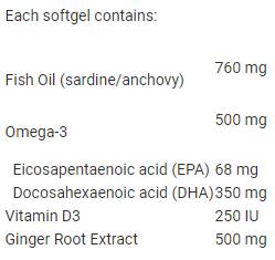 Sea Licious Omega 3 Belly To Baby DHA pentru femei gravide 816 mg 60 capsule de gel