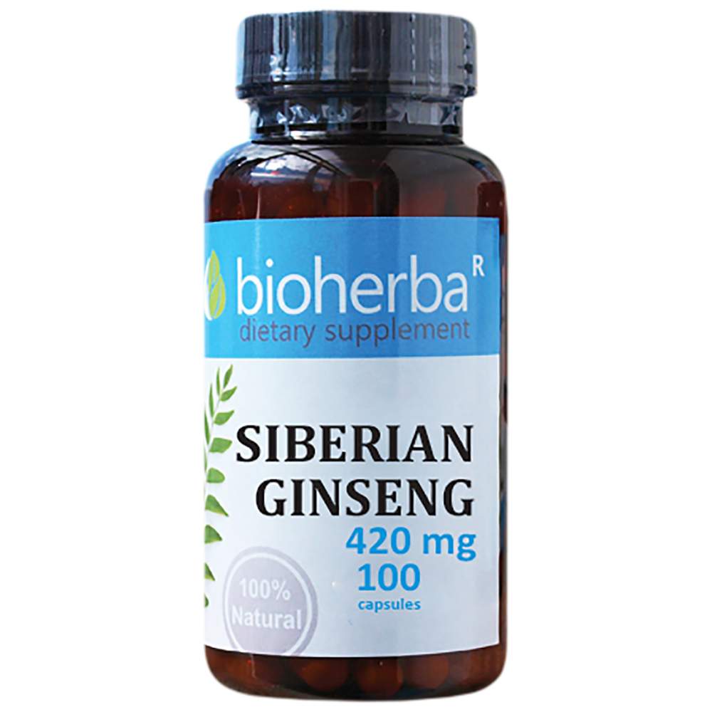 Ginseng siberian 420 mg - 100 capsule