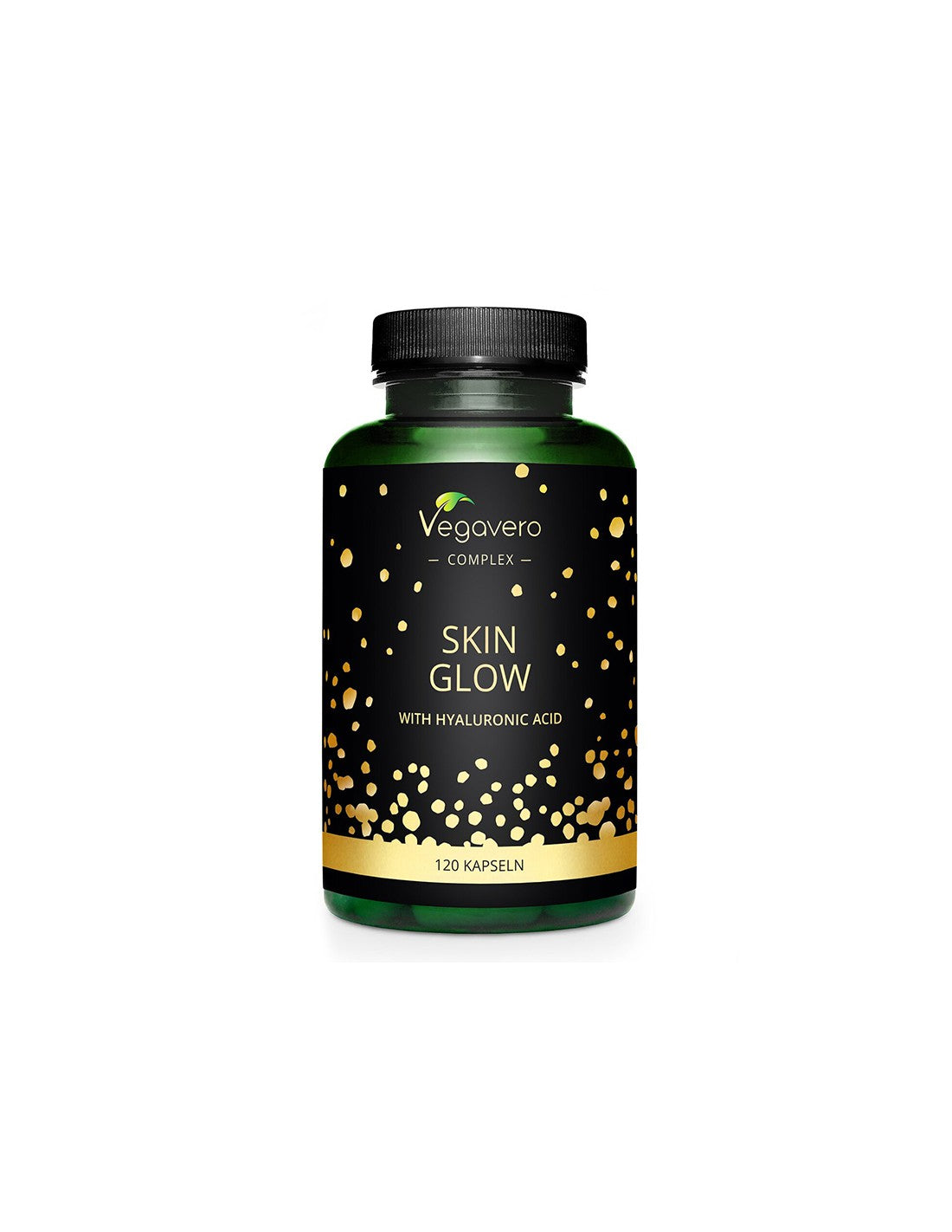 Formula Skin Glow pentru piele radiantă și tânără - Acid hialuronic, Antioxidanți, Niacină și Ierburi, 120 de capsule pentru 40 de zile de utilizare