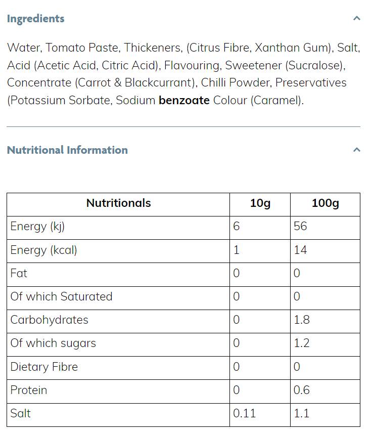 Sos slab | ardei iute dulce - 425 ml