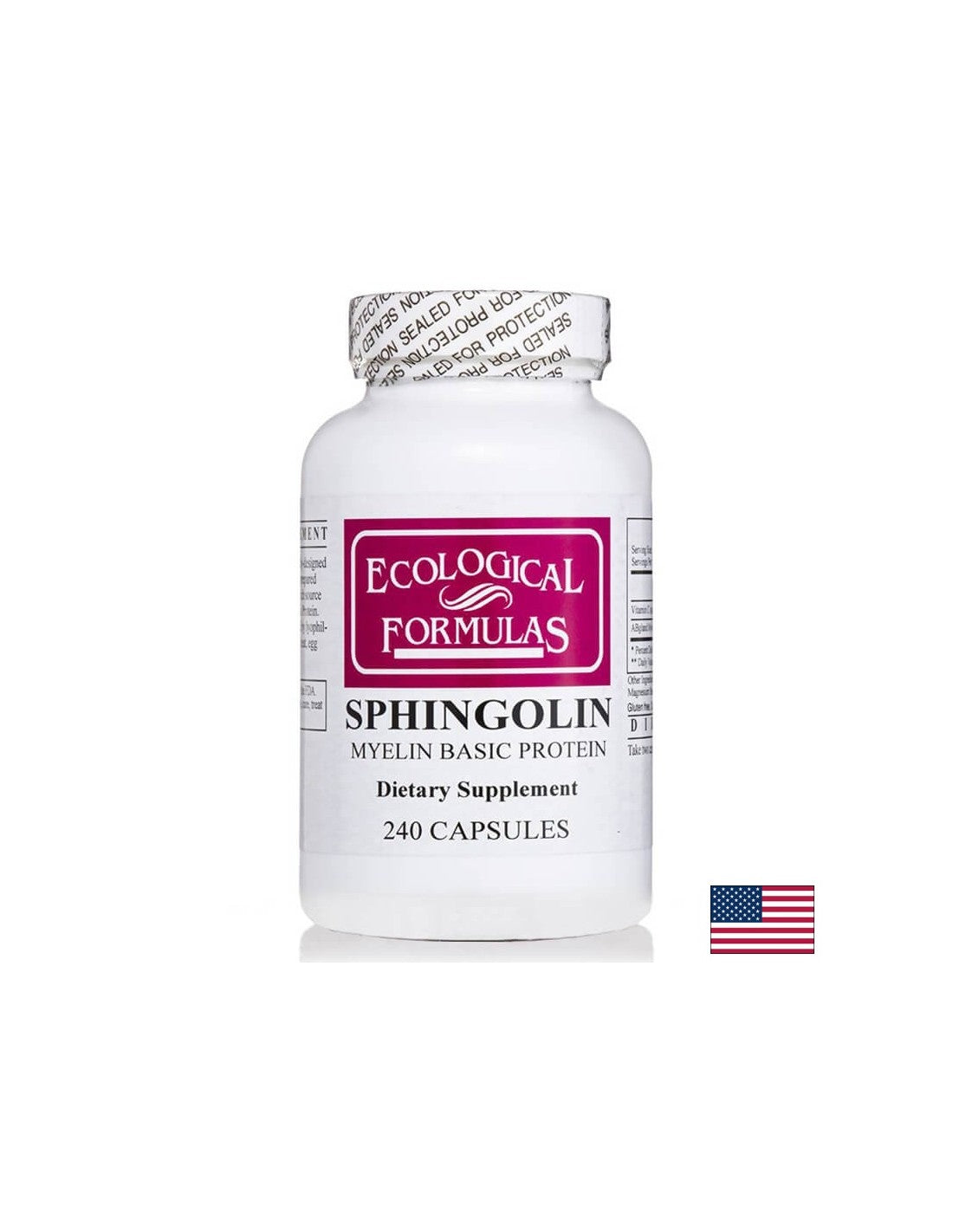 Protectia celulelor nervoase - Sfingolina - proteina mielina - in demielinizare, 240 capsule