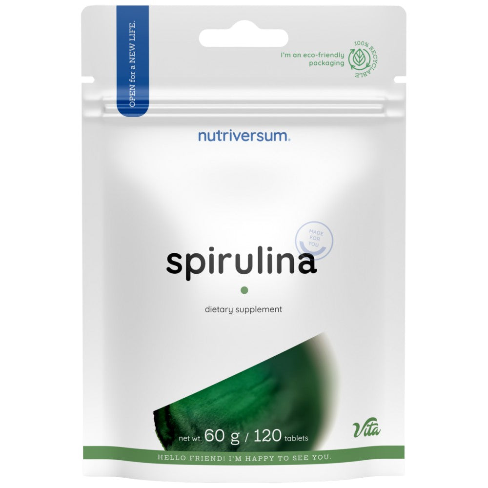 Spirulina 1940 mg - 120 tablete