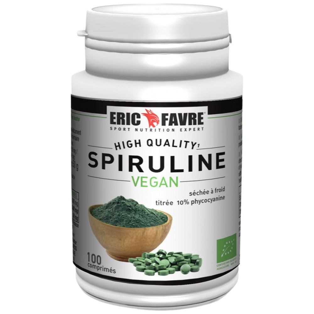 Spirulina | Vegan Bio 500 mg - 100 tablete