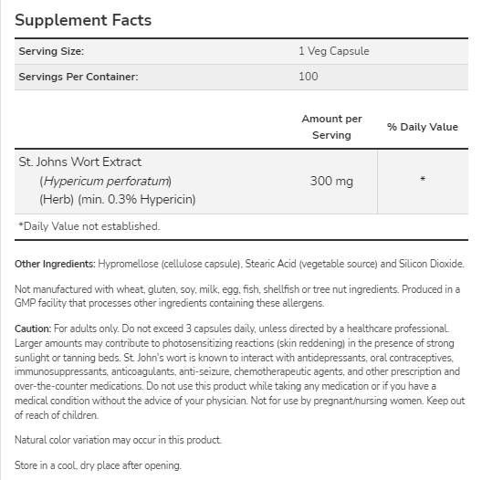 Sunătoare 300 mg - 250 capsule