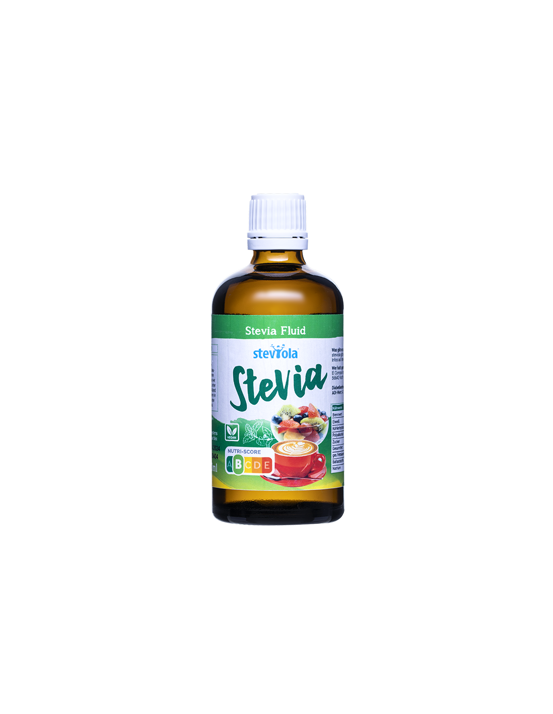 Steviola® Stevia fluid Vanilie - Stevia (picături), 100 ml El Compra