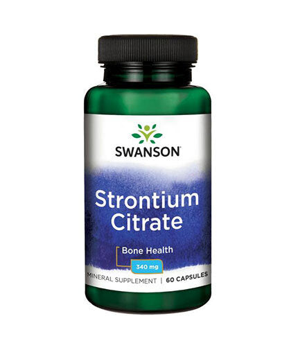 Citrat de stronțiu 340 mg - 60 capsule