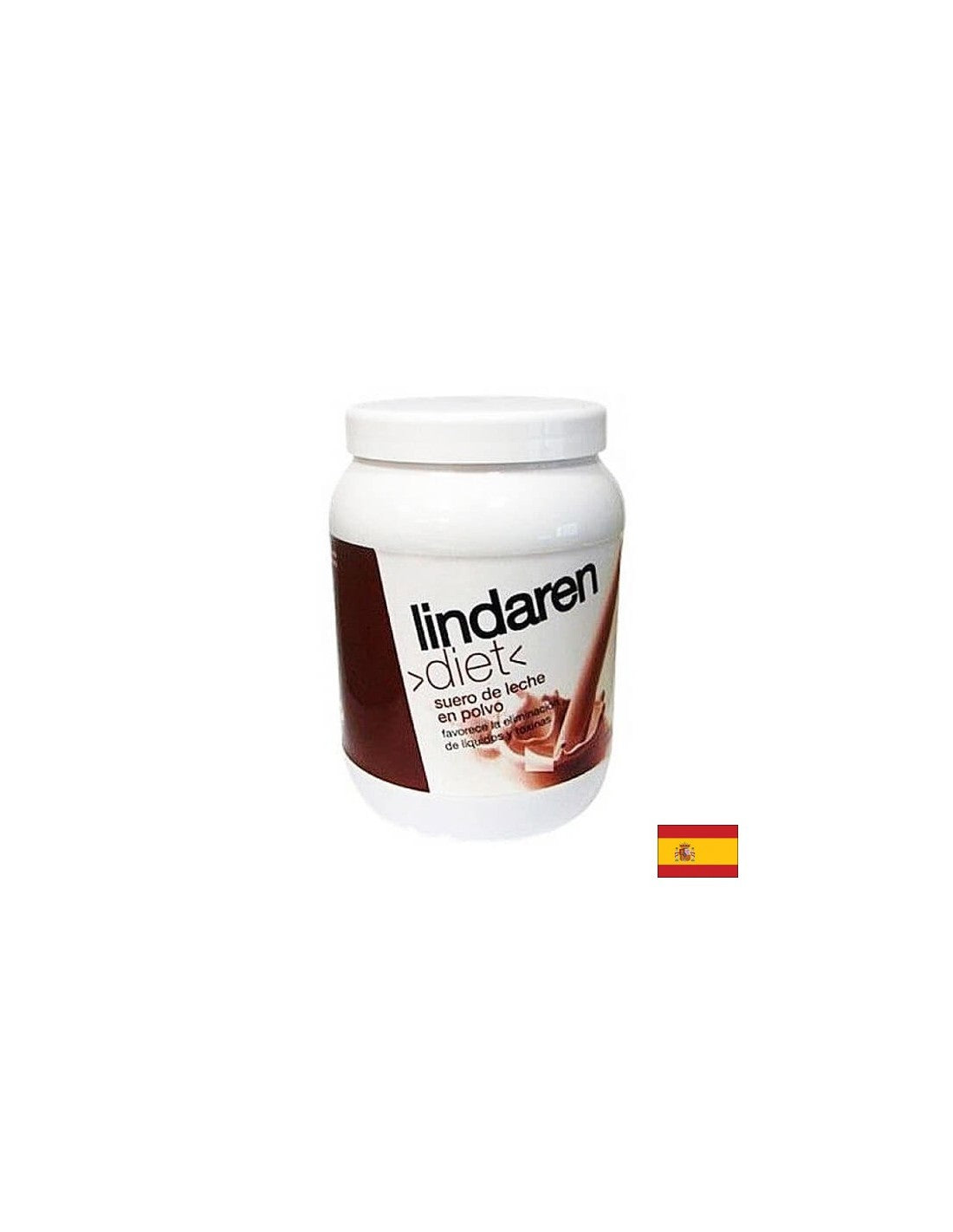 Proteine din zer cu aromă de ciocolată - Suero de leche en polvo Lindaren, 500 g