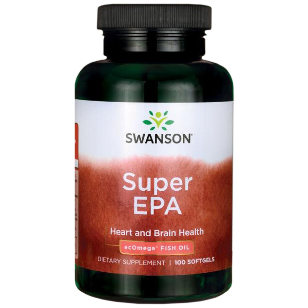 Super EPA ecOmega Fish Oil 100 capsule de gel