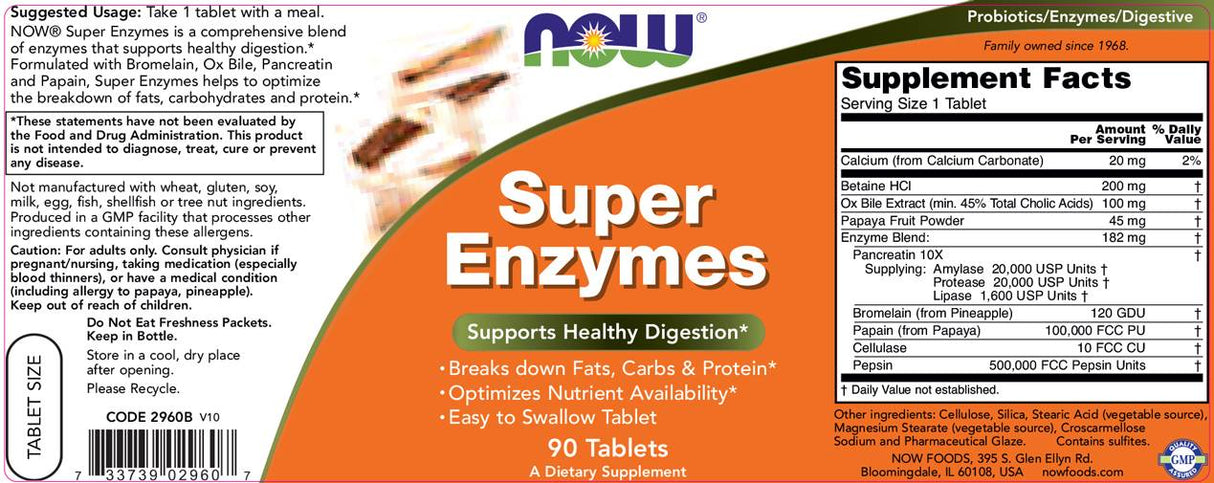 Super enzime - 90 de tablete