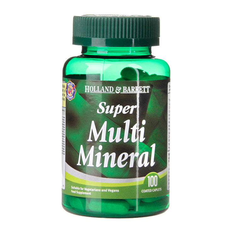 Super multiminerale (Super Multi Mineral) 100 tablete HOLLAND & BARRETT